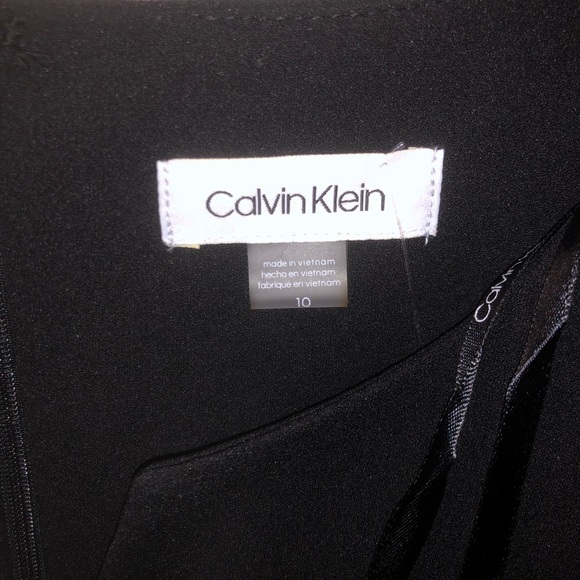 Calvin Klein black sleeveless dress. Size 10. NWT - Picture 7 of 7